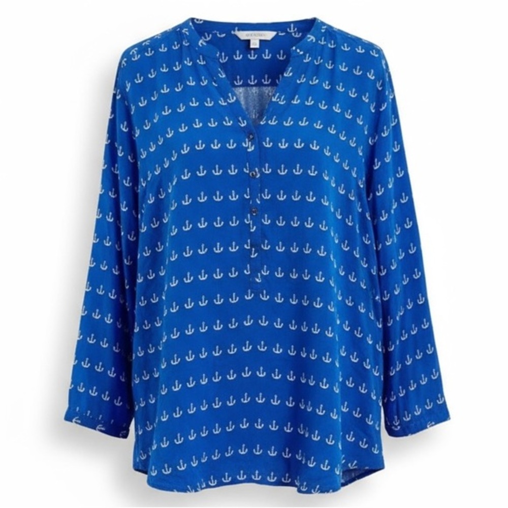 Grand & Greene Women’s Anchor‎ Blouse Size XL
22PTPX27L